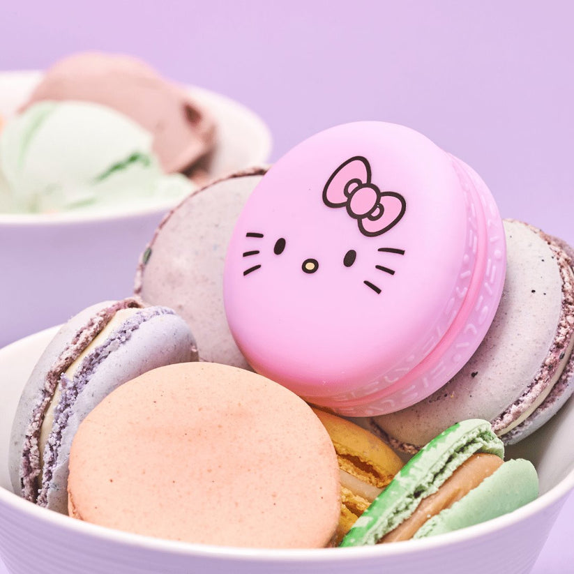 Rainbow Sherbert Macaron Lip Balm