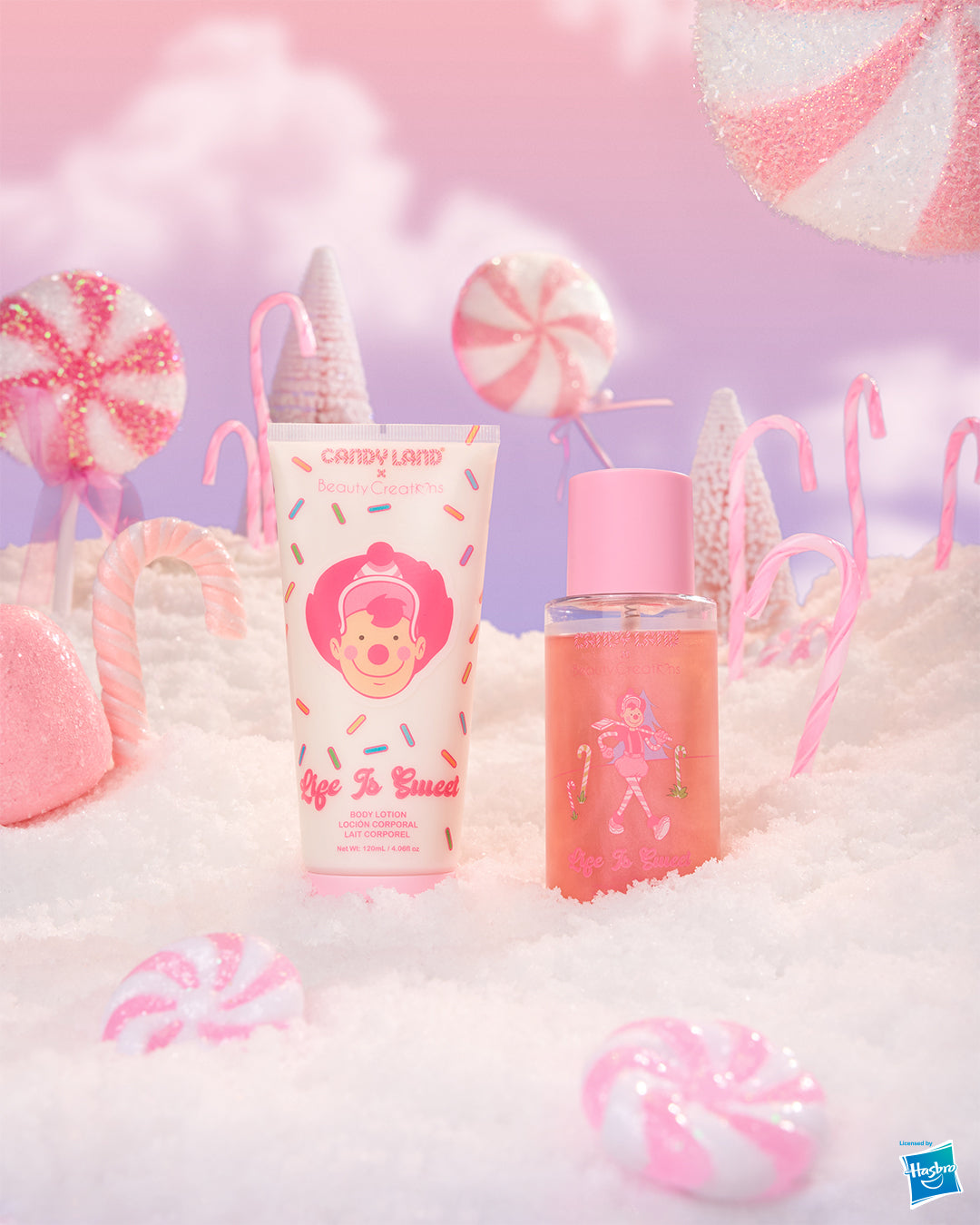 Candy Land x Beauty Creations Life is Sweet Shimmer Body Lotion