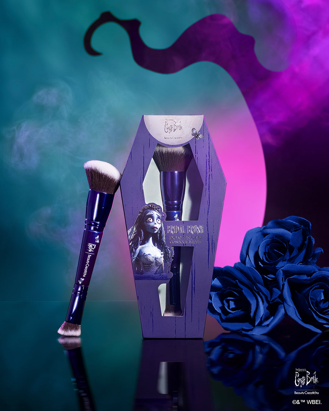 Tim Burton's Corpse Bride x Beauty Creations Bridal Brush