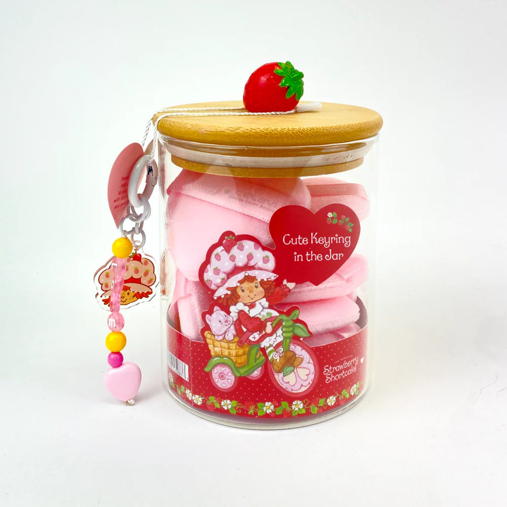 10 PC SHORTCAKE POWDER PUFF STRAWBERRY SHORTCAKE