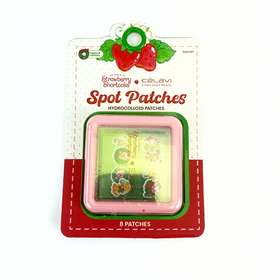 Strawberry Shortcake Spot Patches with Case