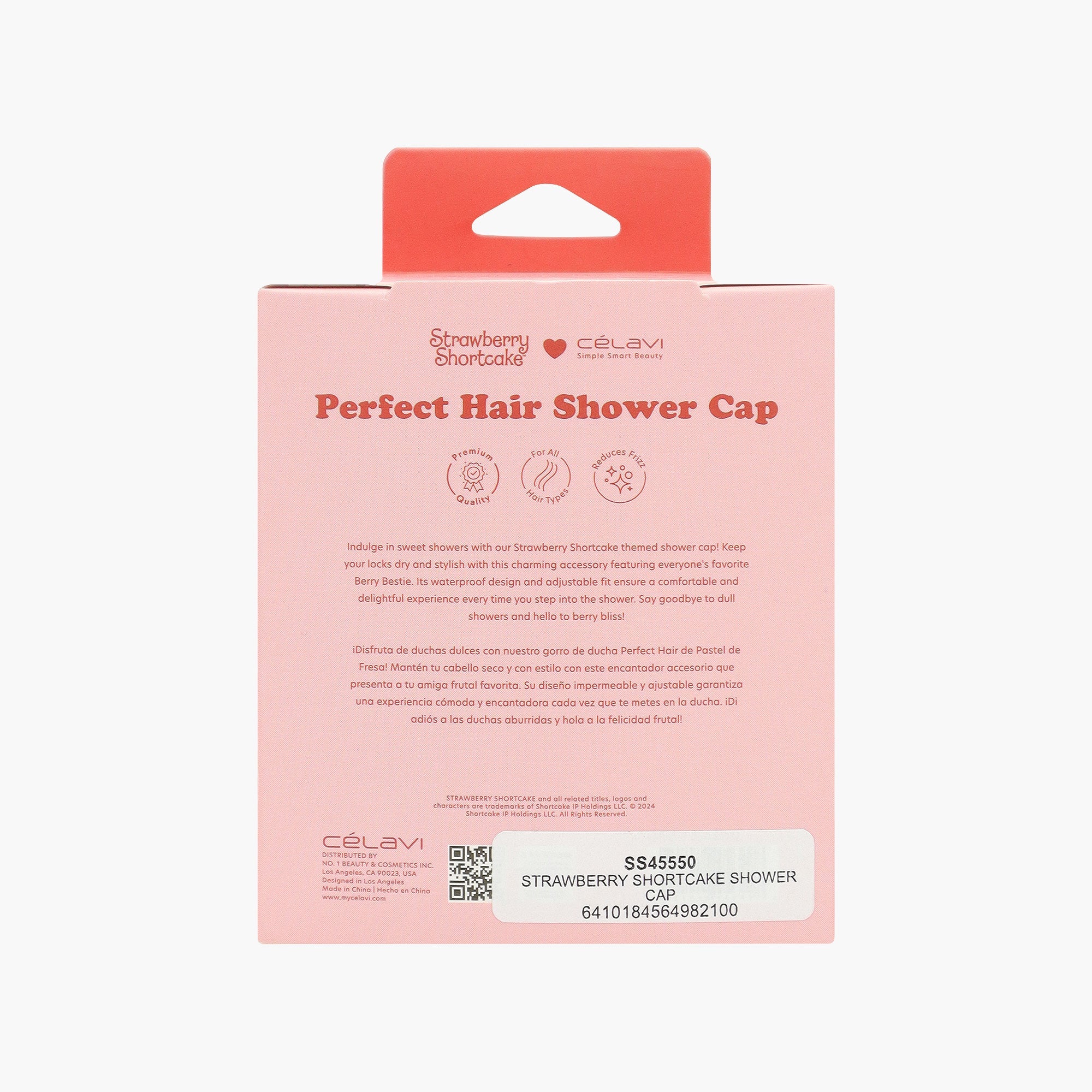 STRAWBERRY SHORTCAKE SHOWER CAP