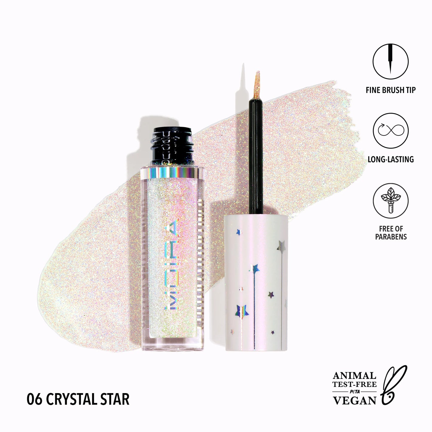 Crystal Star Glitter Glitter Liner