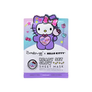 THE CREME SHOP X HELLO KITTY READY SET GLOW SHEET MASK