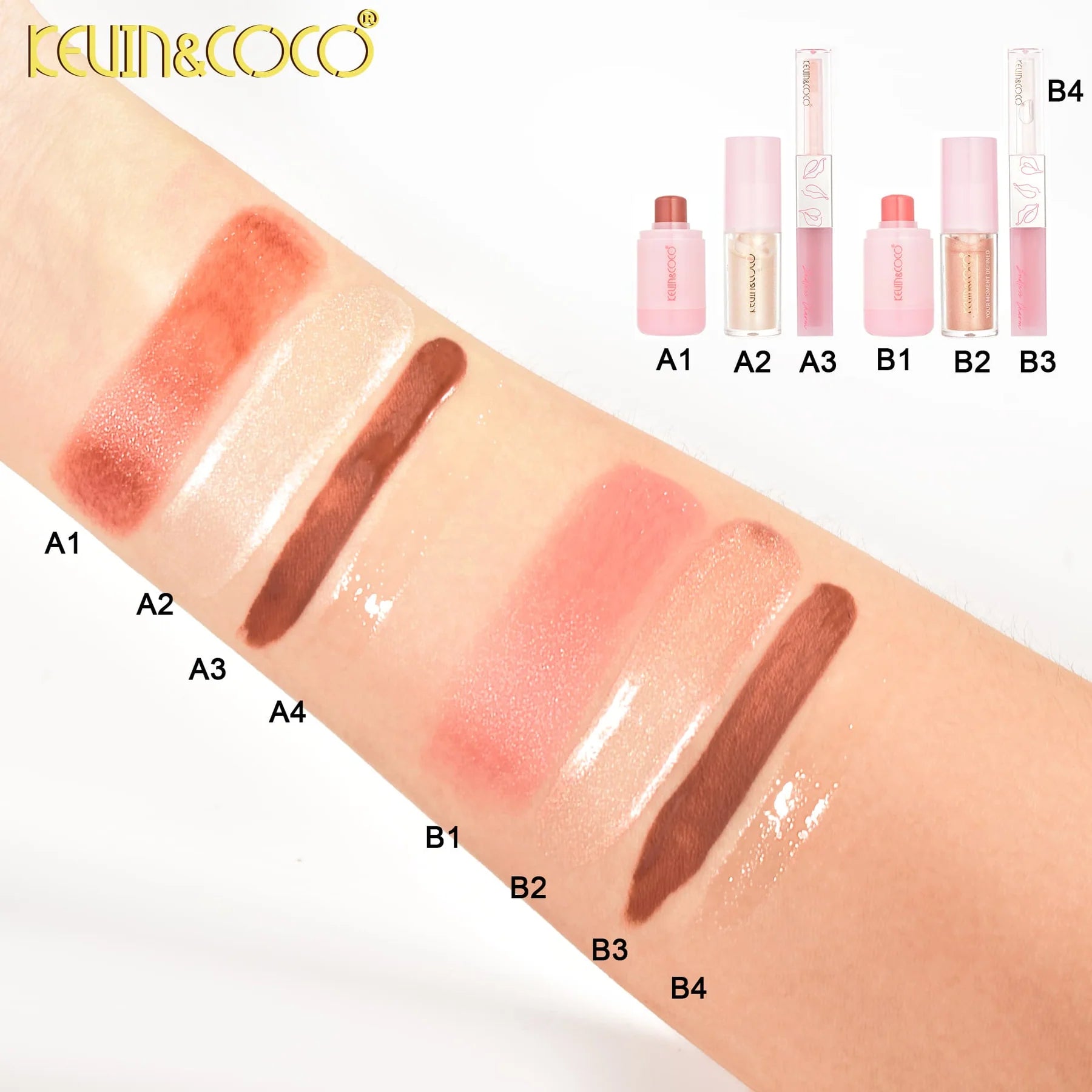PUDDING GLOSS HIGHLIGHT & BLUSH SET