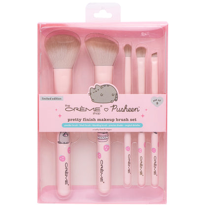 PUSHEEN PRETTY FINISH MAKEUP BRUSH SET