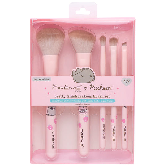 PUSHEEN PRETTY FINISH MAKEUP BRUSH SET