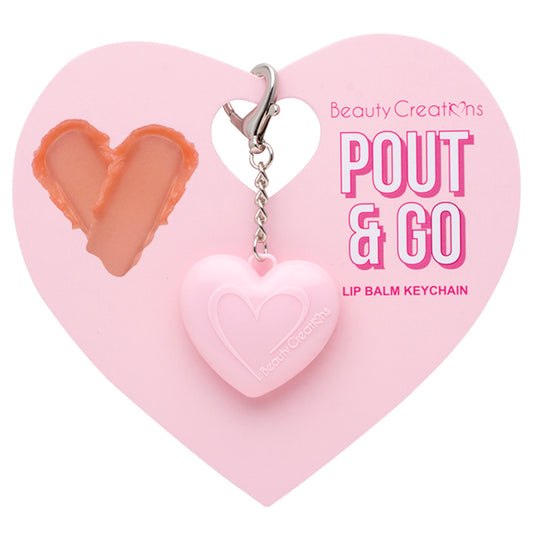 POUT & GO LIP BALM KEYCHAIN