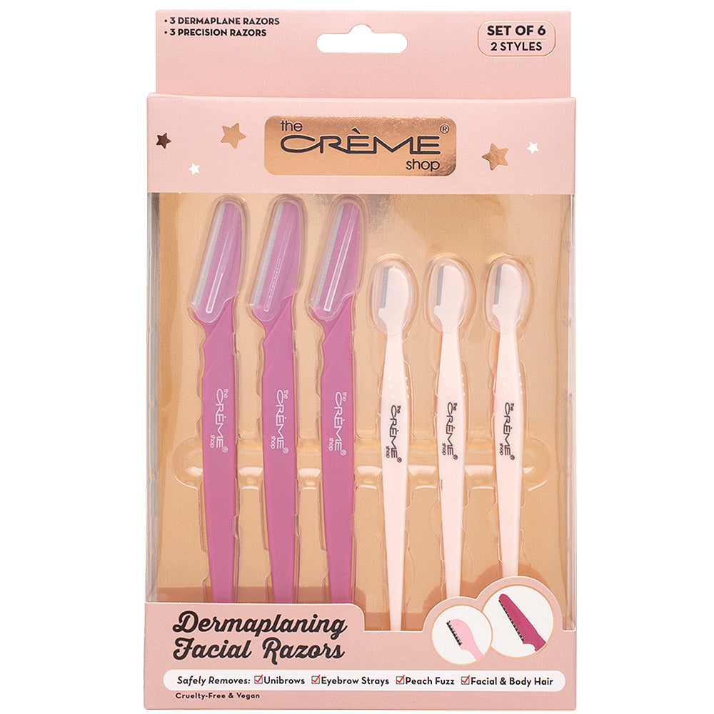 DERMAPLANING FACIAL RAZORS