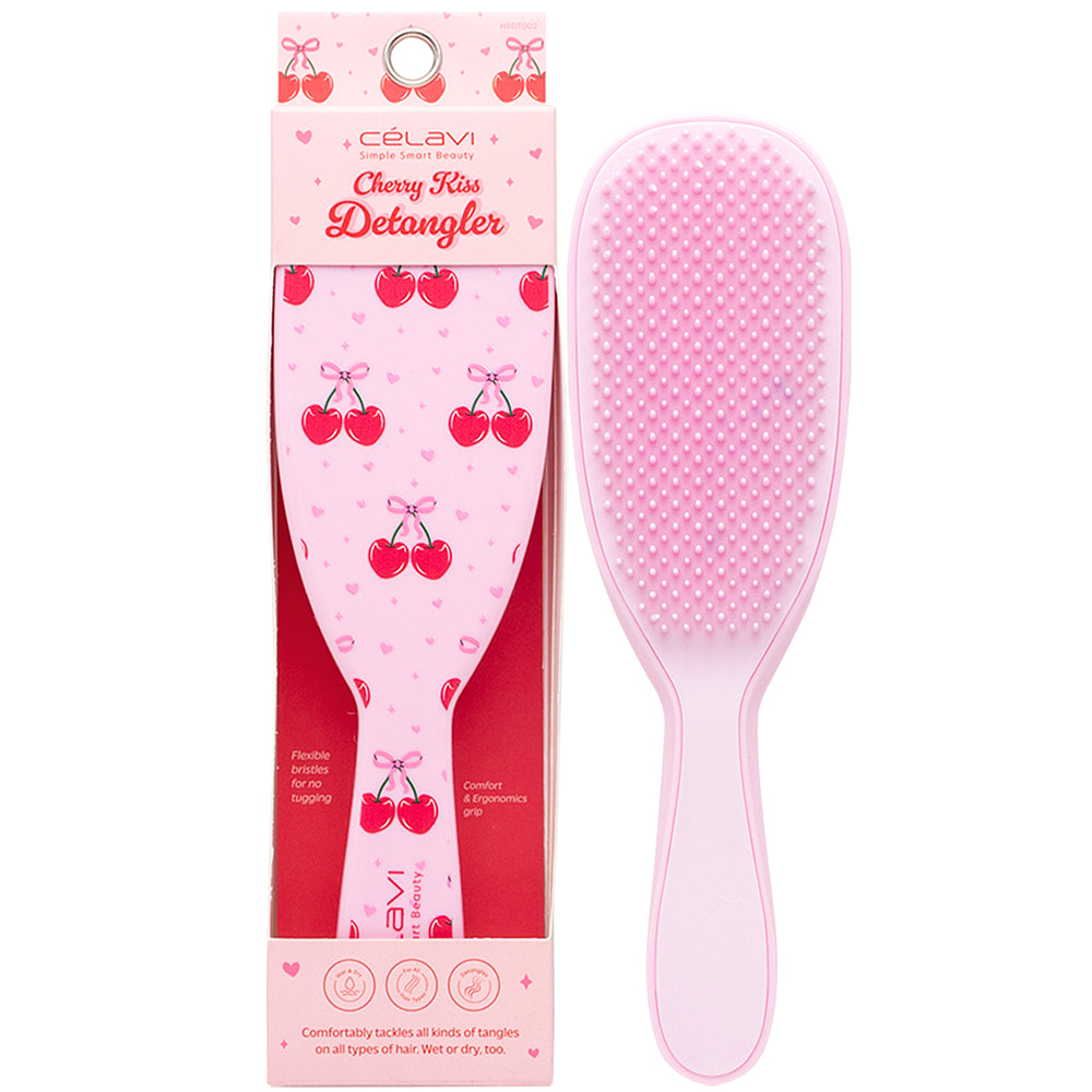 CHERRY KISS DETANGLER BRUSH
