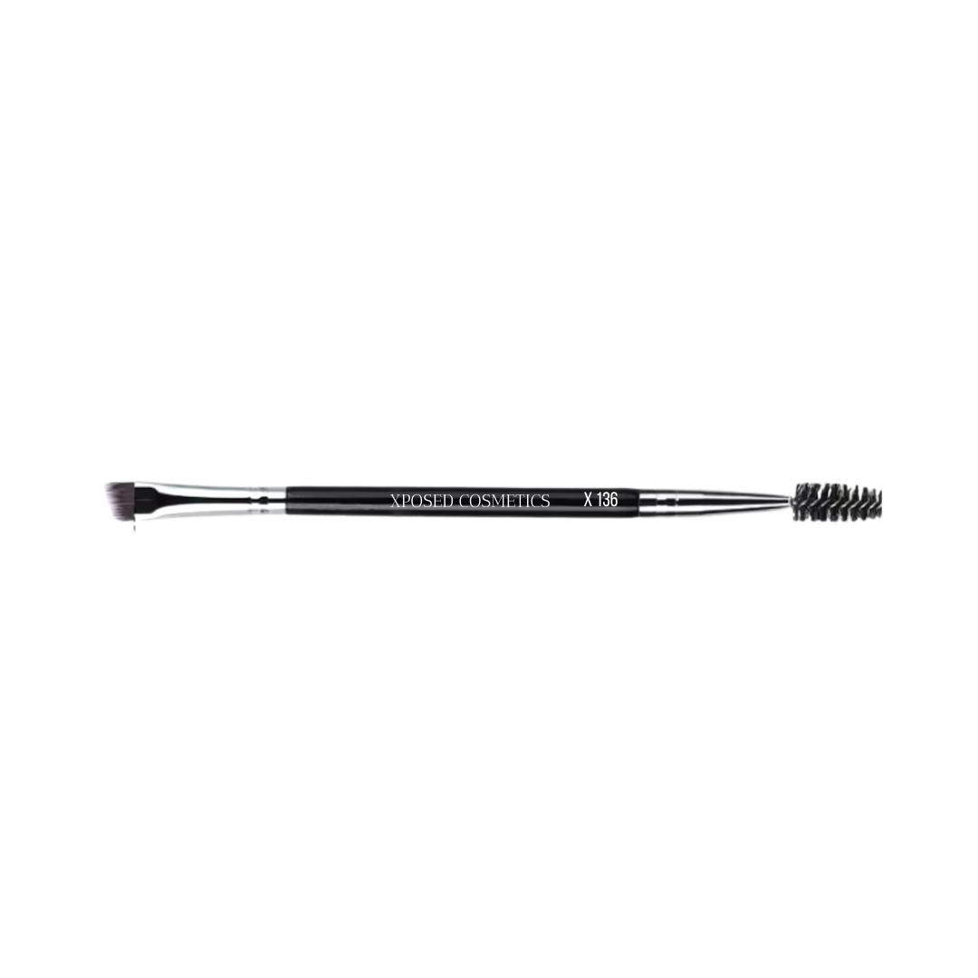 X136 DUO ANGLE BROW BRUSH