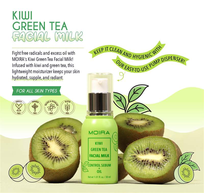Kiwi Green Tea Facial Milk