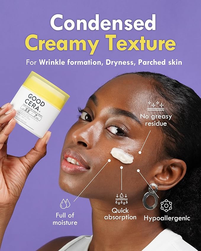 HOLIKA HOLIKA Good Cera Super Ceramide Cream in Serum | Day & Night Cream Moisturizer for Face | Ceramide Barrier Serum Face Moisturizer for Dry Skin