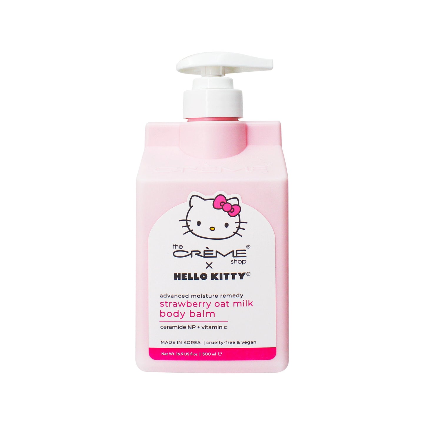 Hello Kitty Advanced Moisture Remedy Body Balm - Strawberry Oat Milk