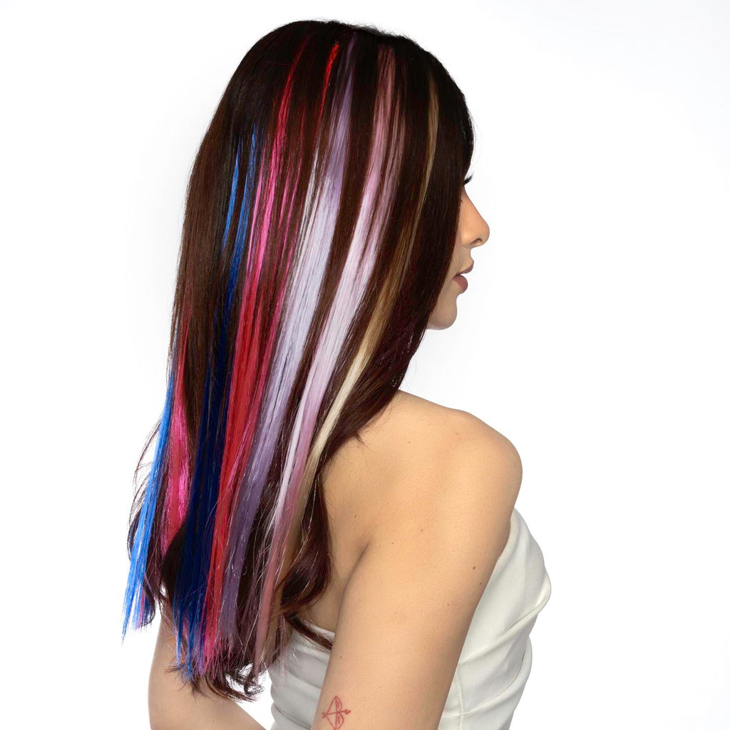 Lilac Clip-In Color Hair Extension
