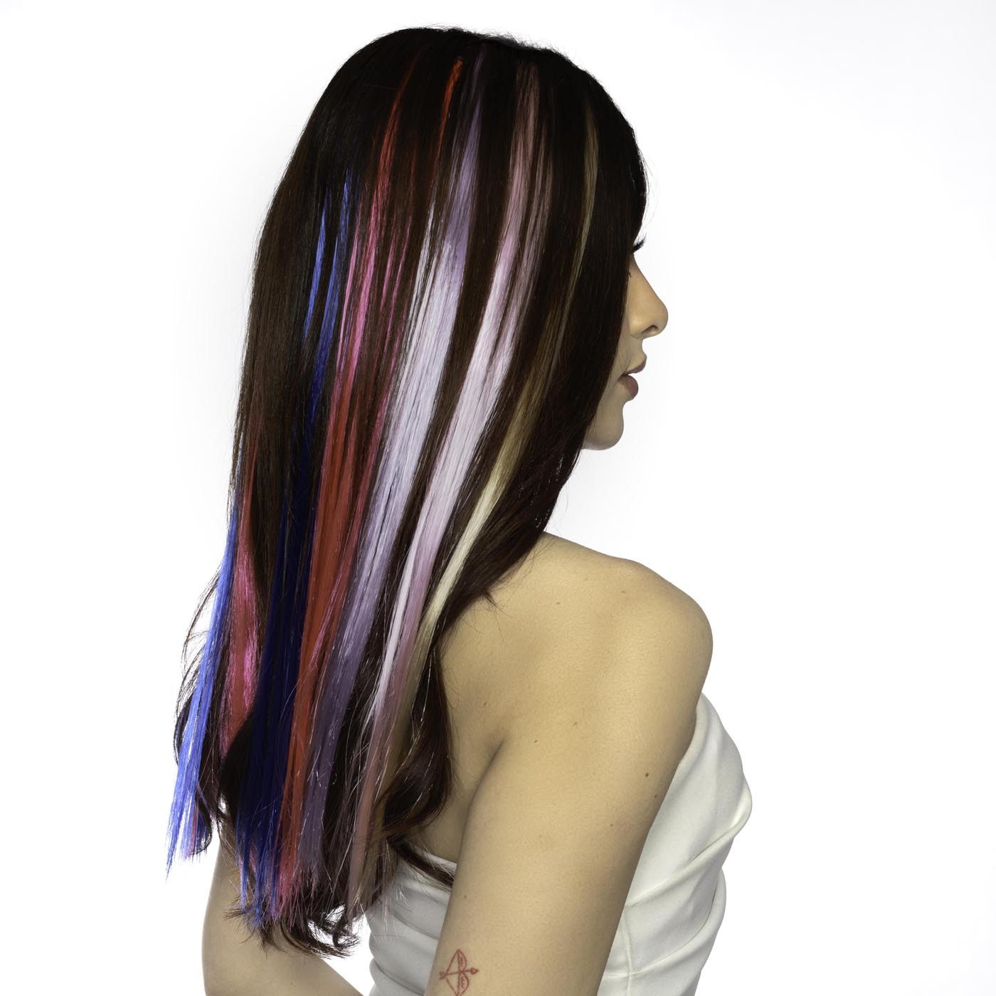 Lilac Clip-In Color Hair Extension