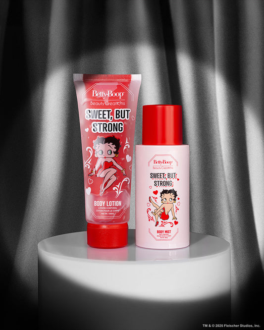 Betty Boop "Sweet, But Strong" Body Mist and Lotion Set