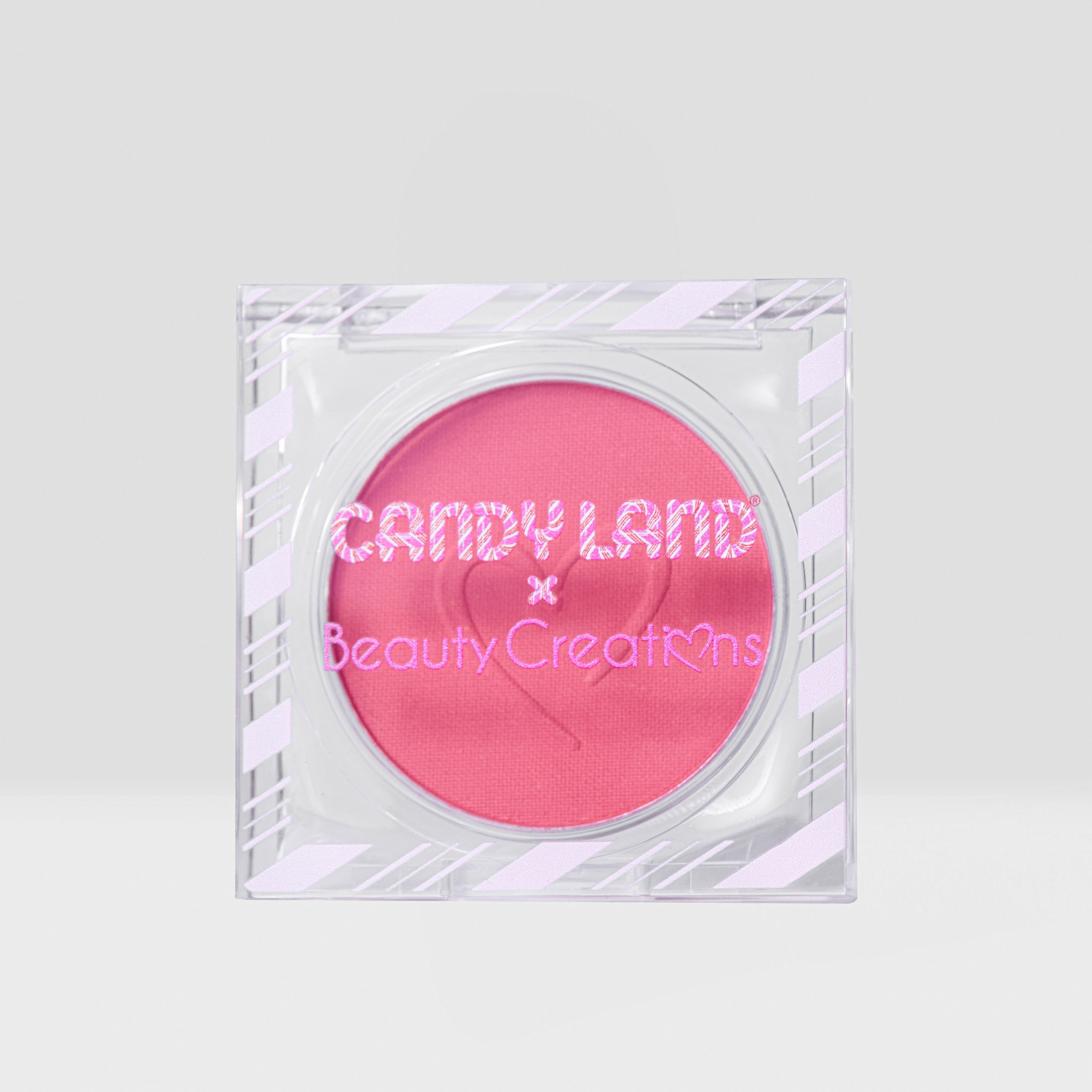 Candy Land x Beauty Creations Sweet Swirl Cream and Powder Blush & Brush Set