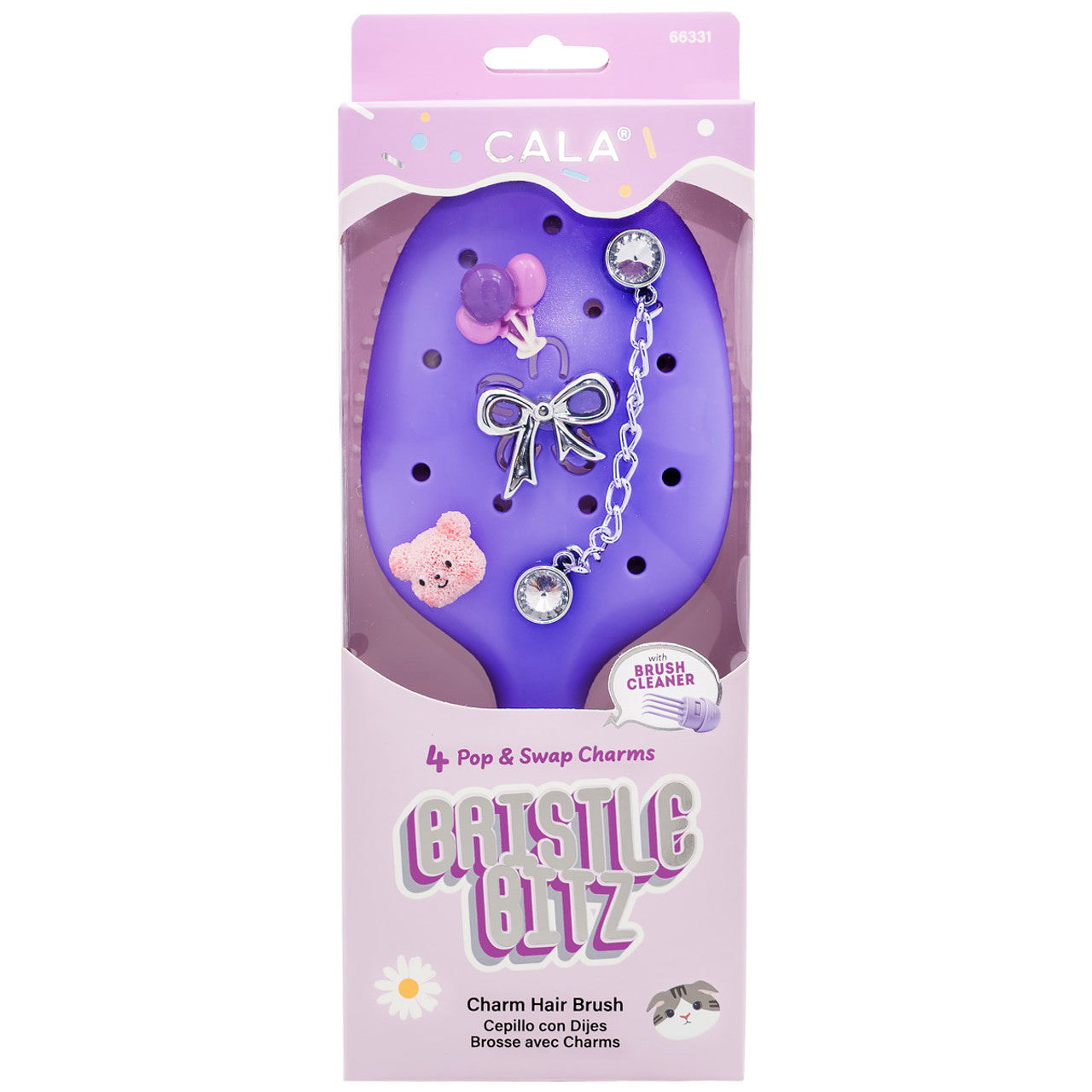 Bristle Bitz Charm Hair Brush