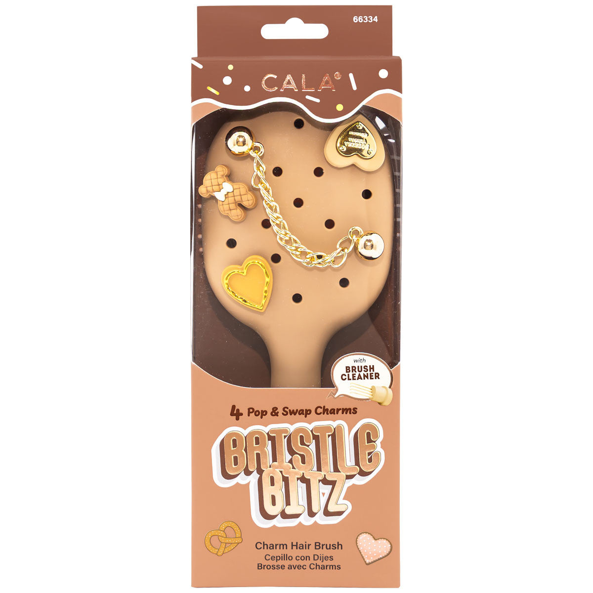 Bristle Bitz Charm Hair Brush