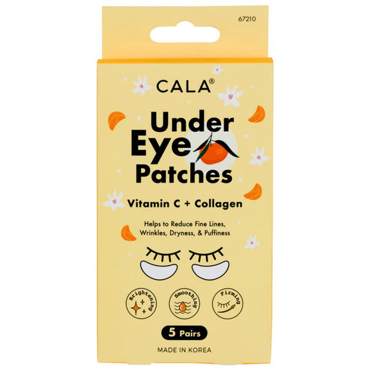 UNDER EYE PATCHES: VITAMIN C & COLLAGEN (5/PK)