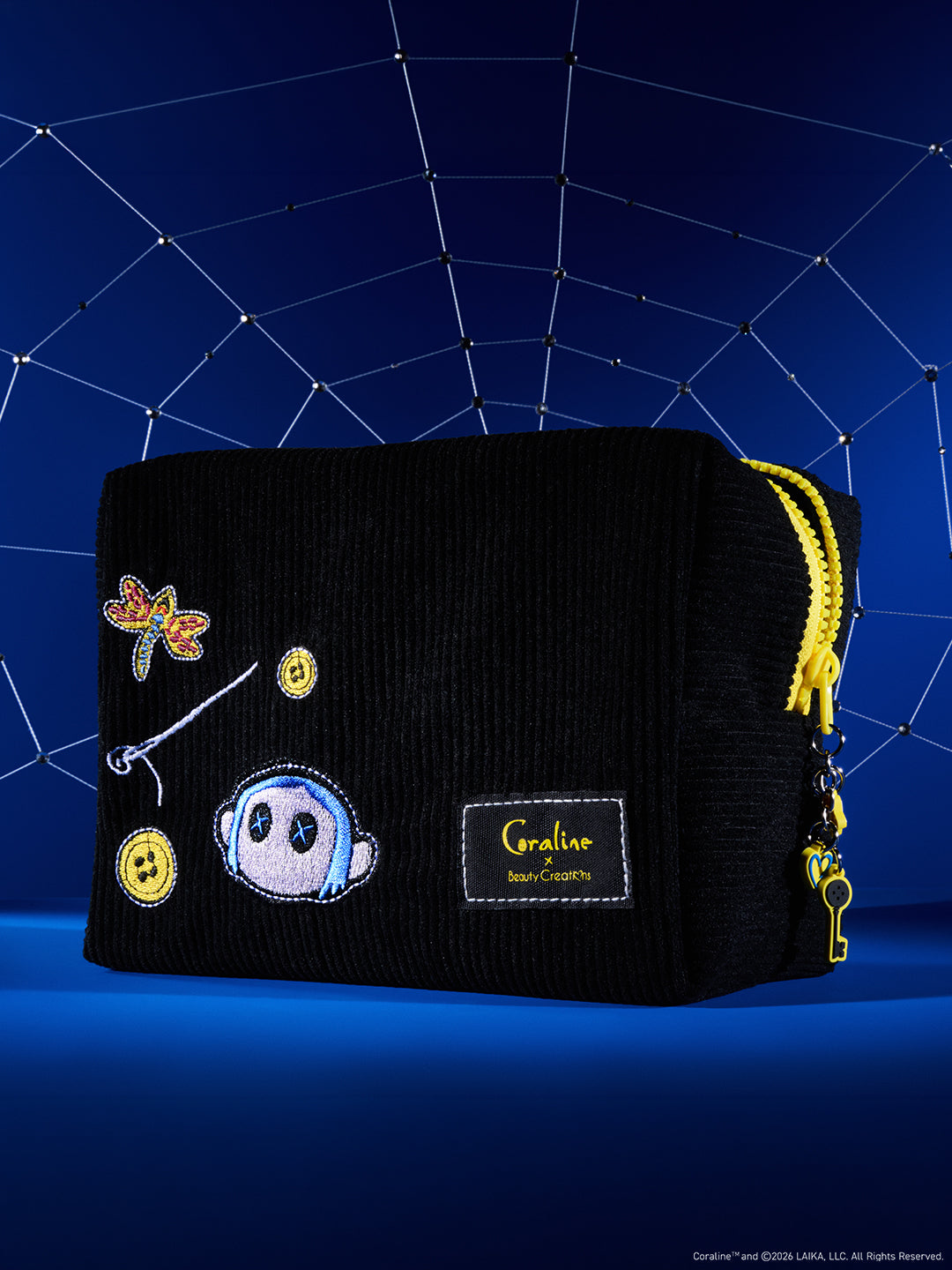 Beauty Creations x Coraline "Threadful" Cosmetic Bag