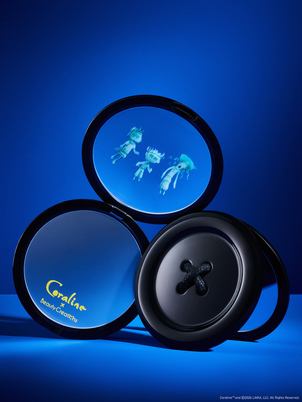 Beauty Creations x Coraline "Button Eyes" Compact Mirror