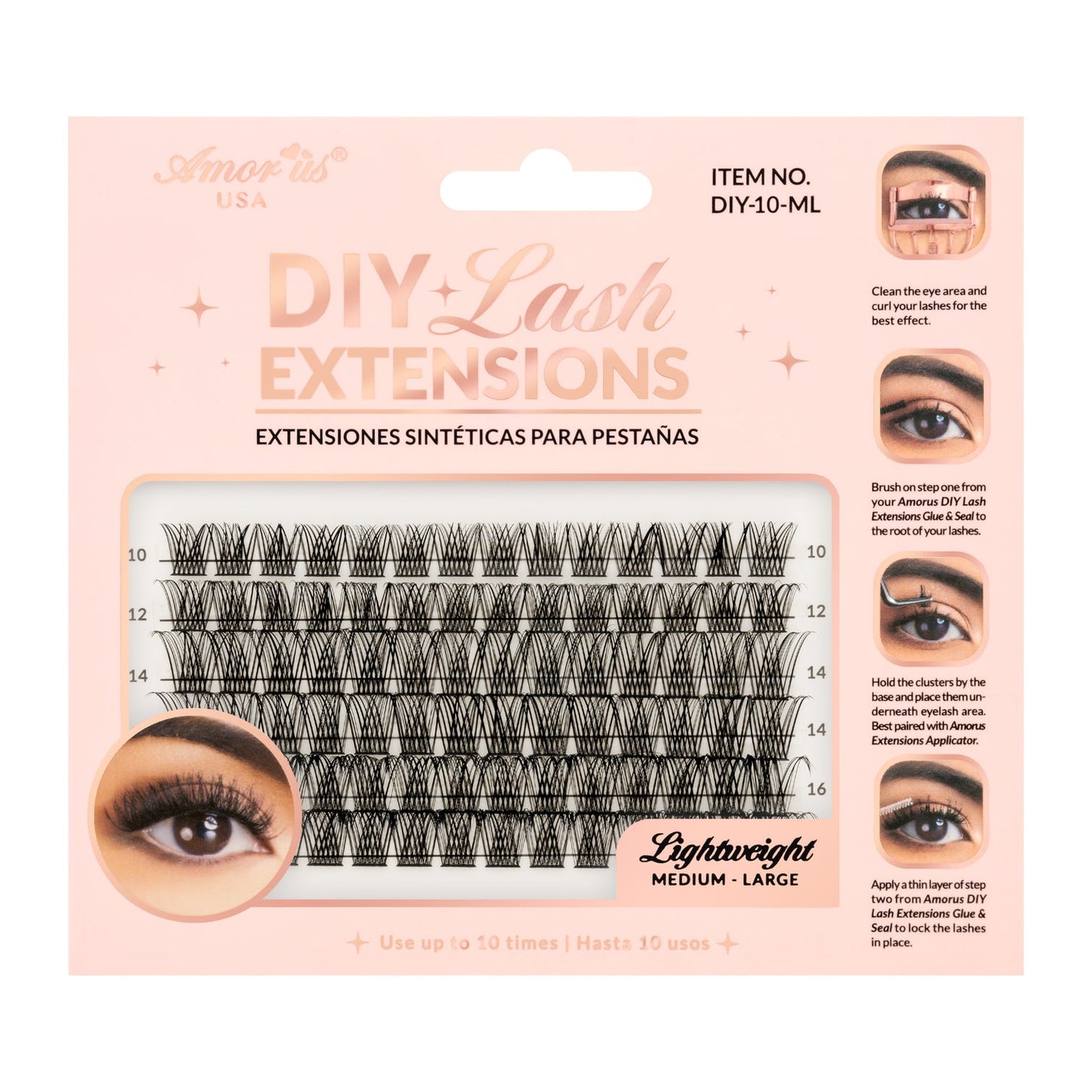 10 DIY LASH EXTENSIONS