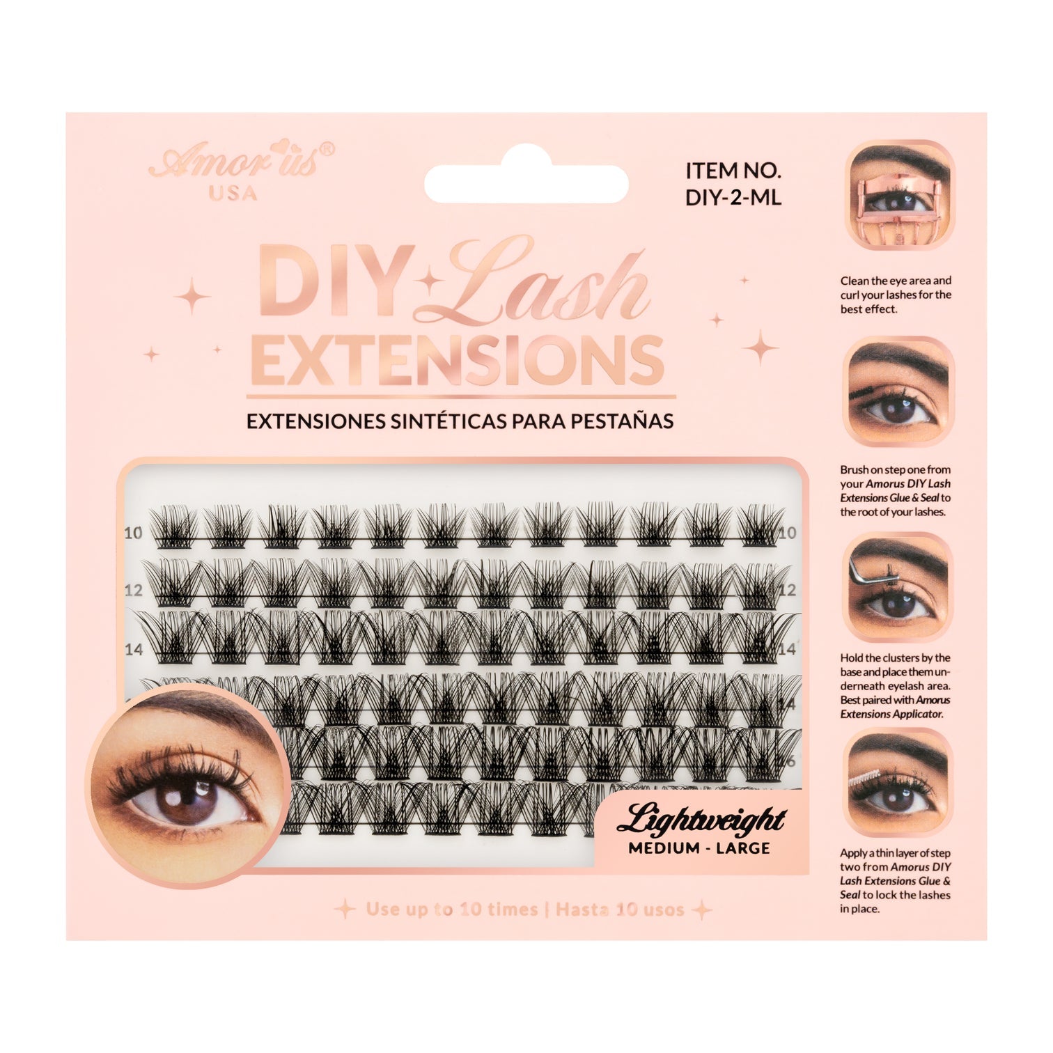 2 DIY LASH EXTENSIONS
