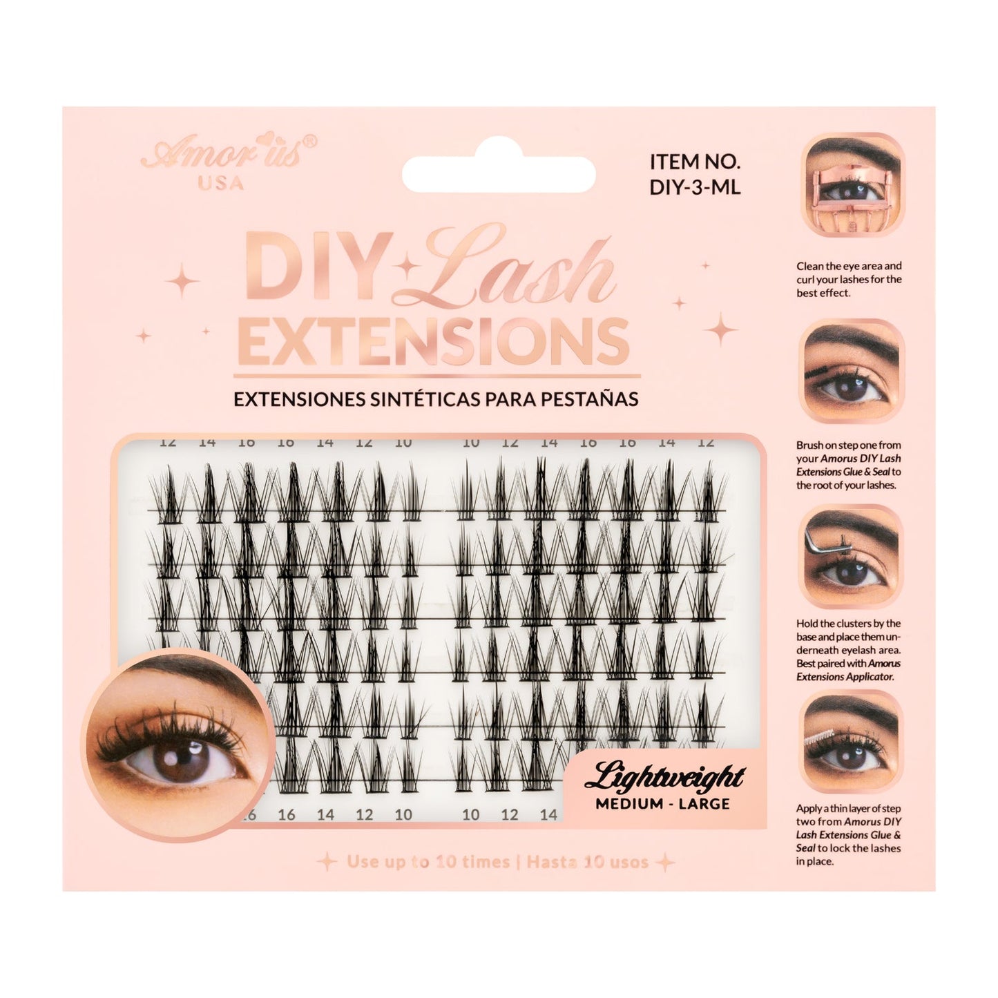 3 DIY LASH EXTENSIONS