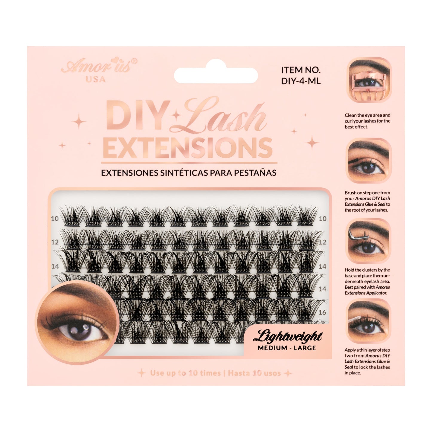 4 DIY LASH EXTENSIONS