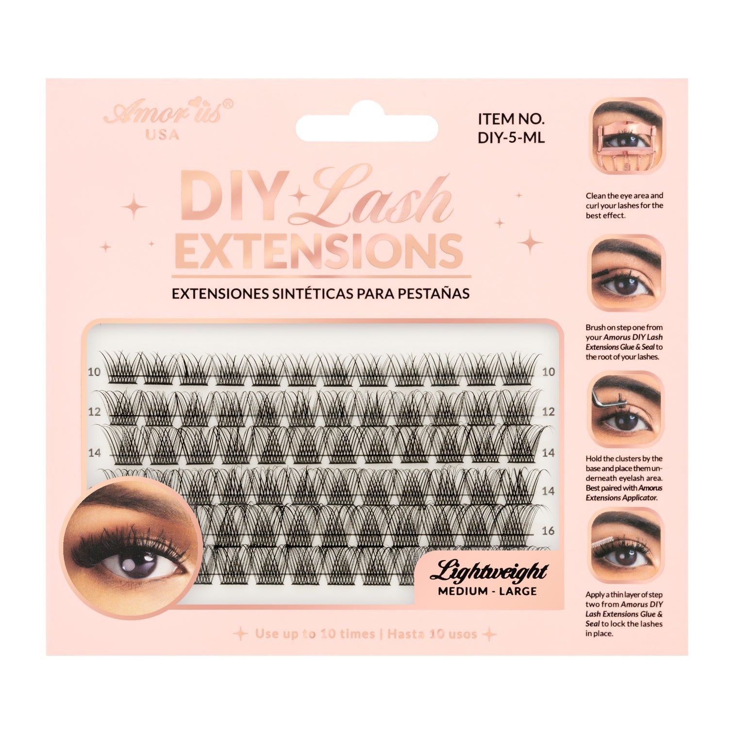 5 DIY LASH EXTENSIONS
