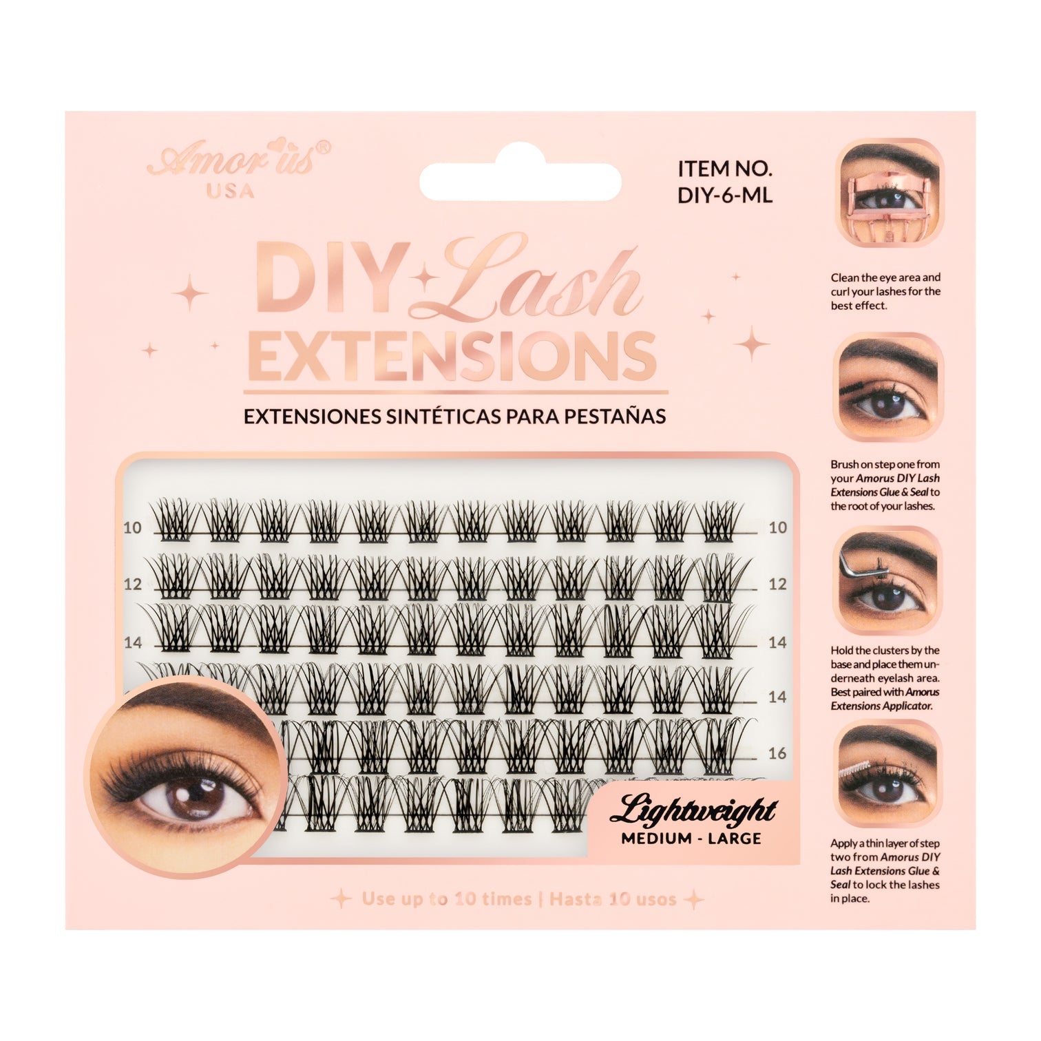 6 DIY LASH EXTENSIONS
