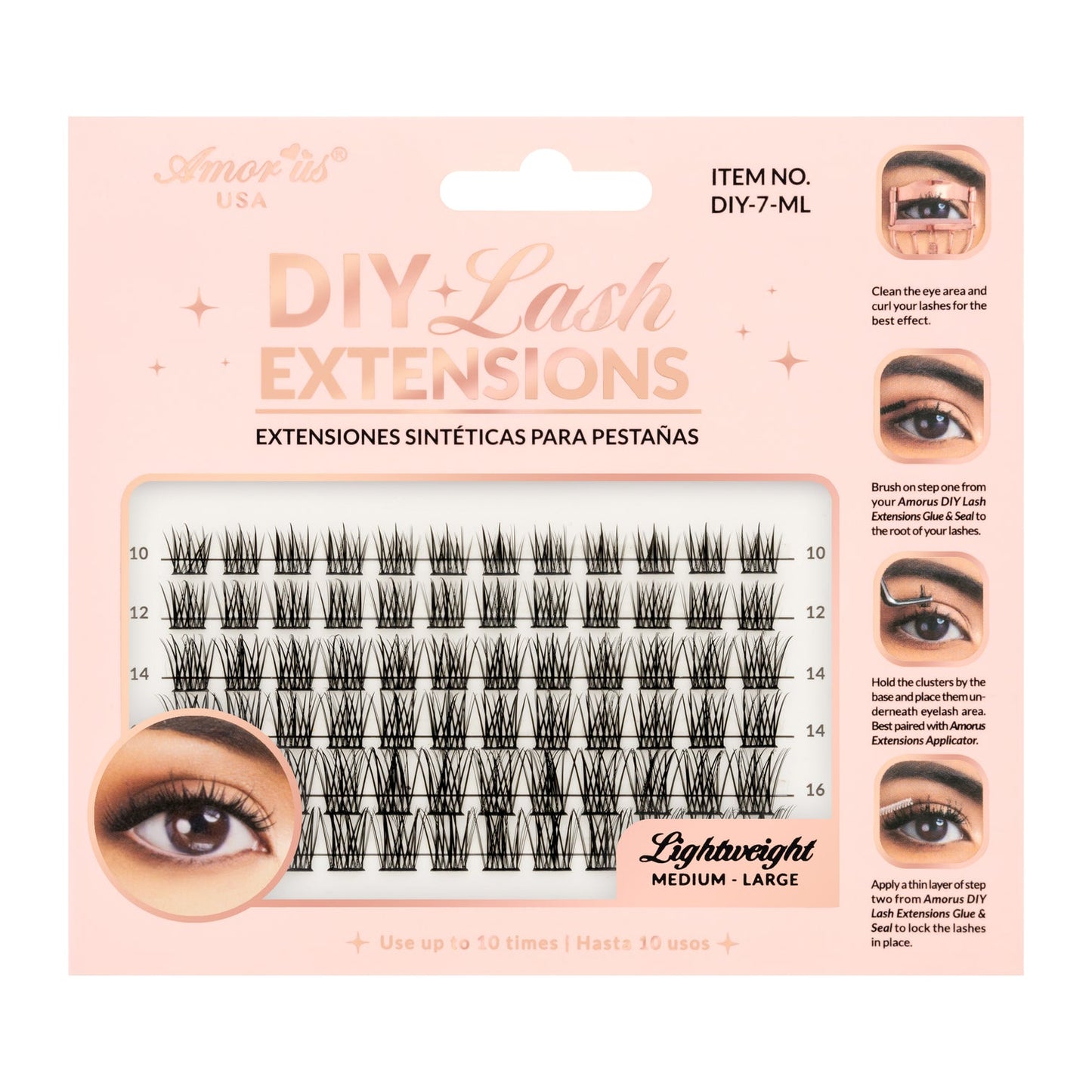 7 DIY LASH EXTENSIONS