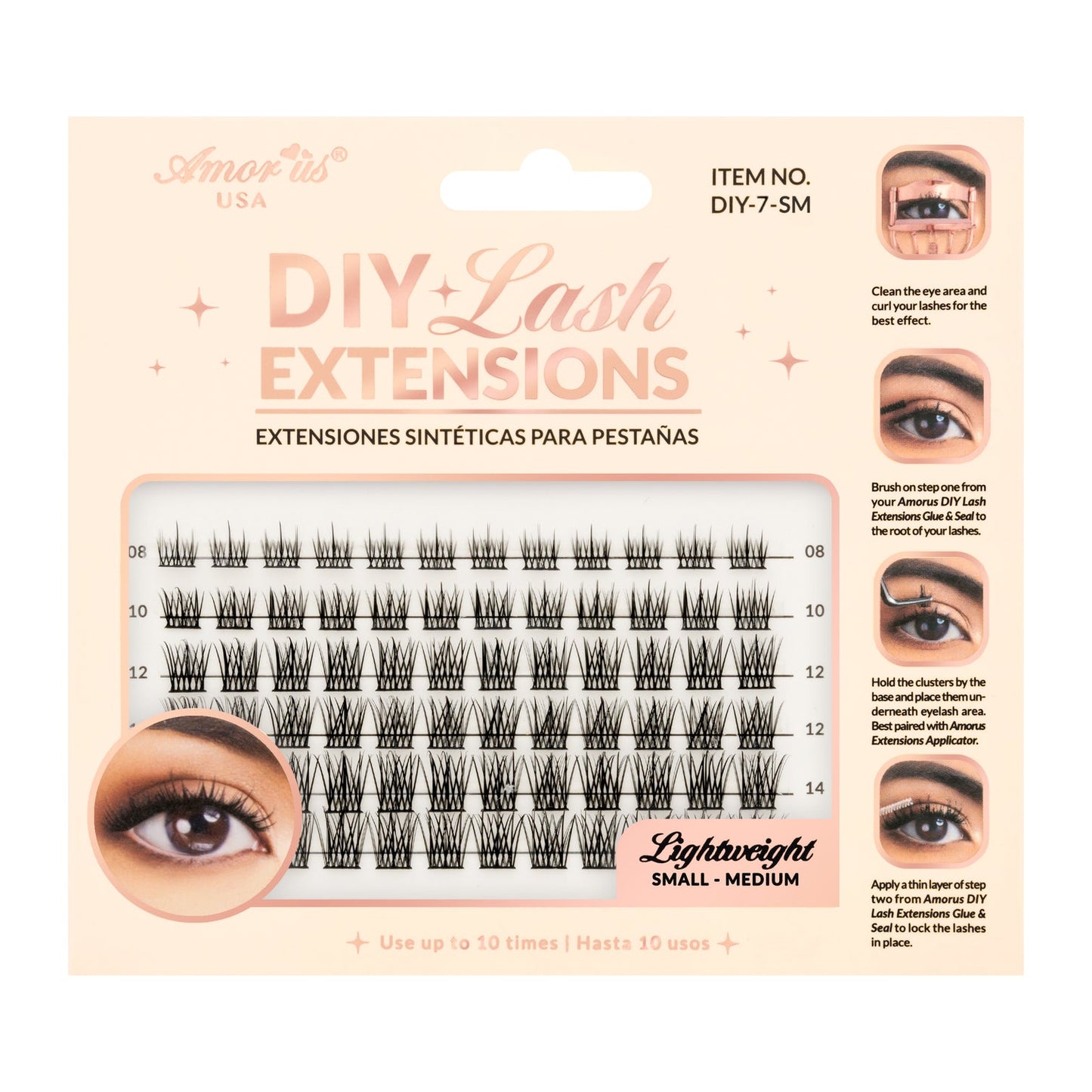 7 DIY LASH EXTENSIONS