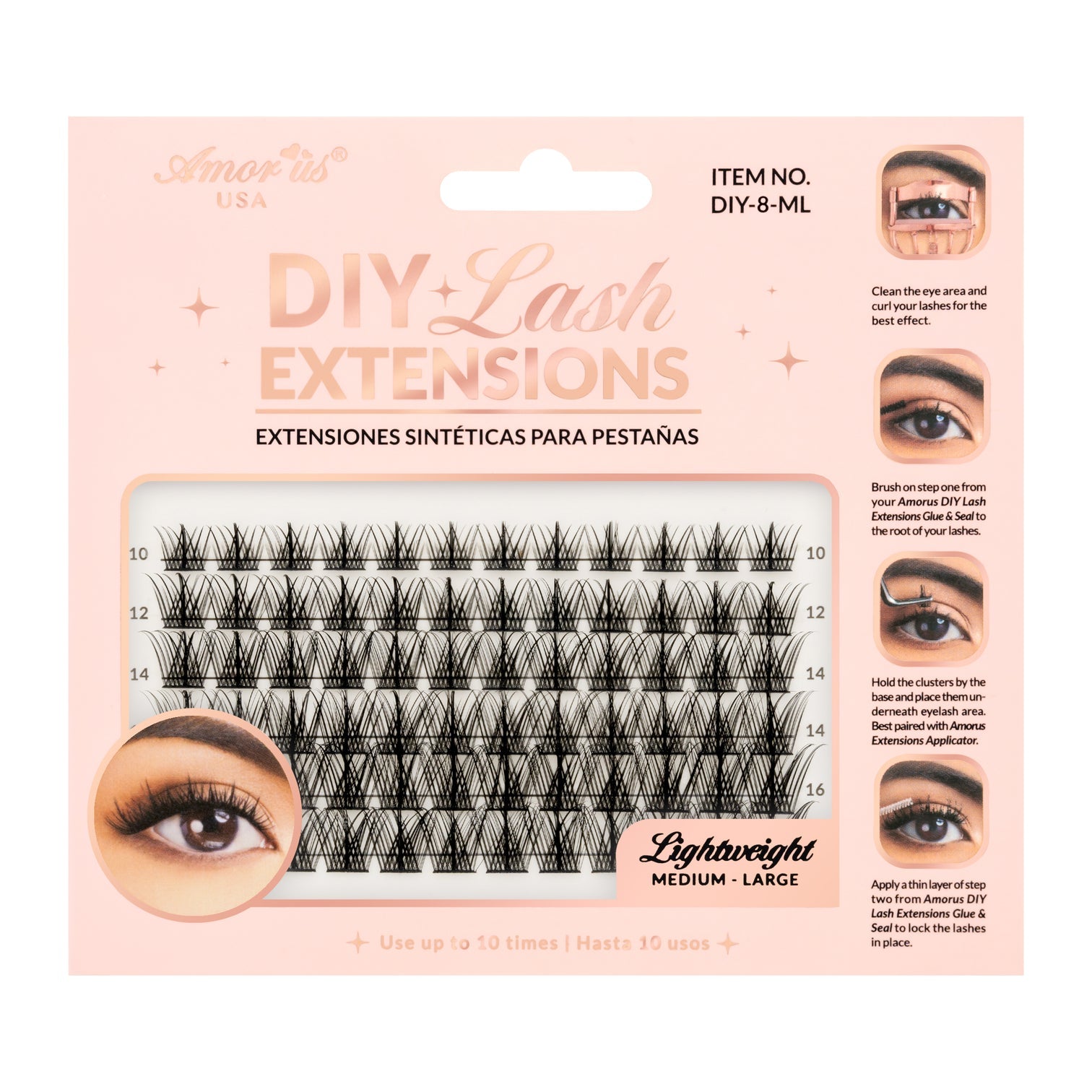 8 DIY LASH EXTENSIONS