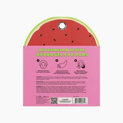 12 PAIRS HYDROGEL EYA PADS - WATERMELON