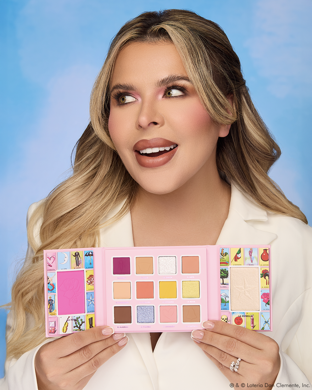 Lotería Don Clemente®️ Shadow & Face Palette