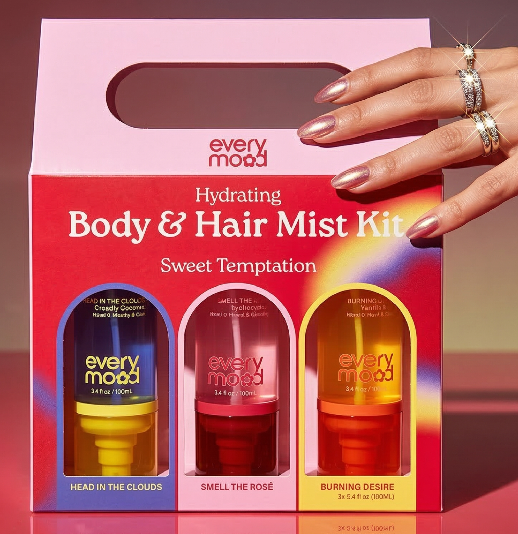 Sweet Temptation Trio | Hydrating Body & Hair Mist Kit