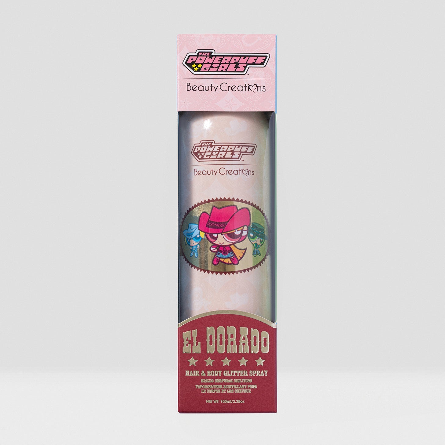 The Powerpuff Girls "El Dorado" Hair & Body Glitter Spray