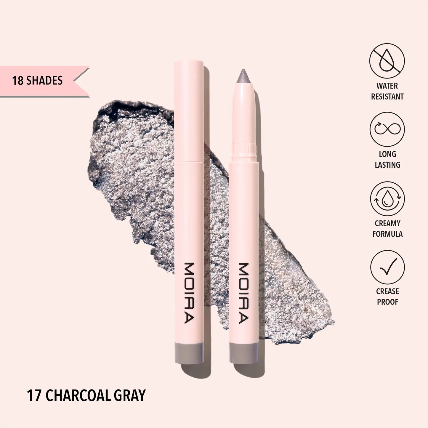 Charcoal Gray At A Glance Stick Shadow