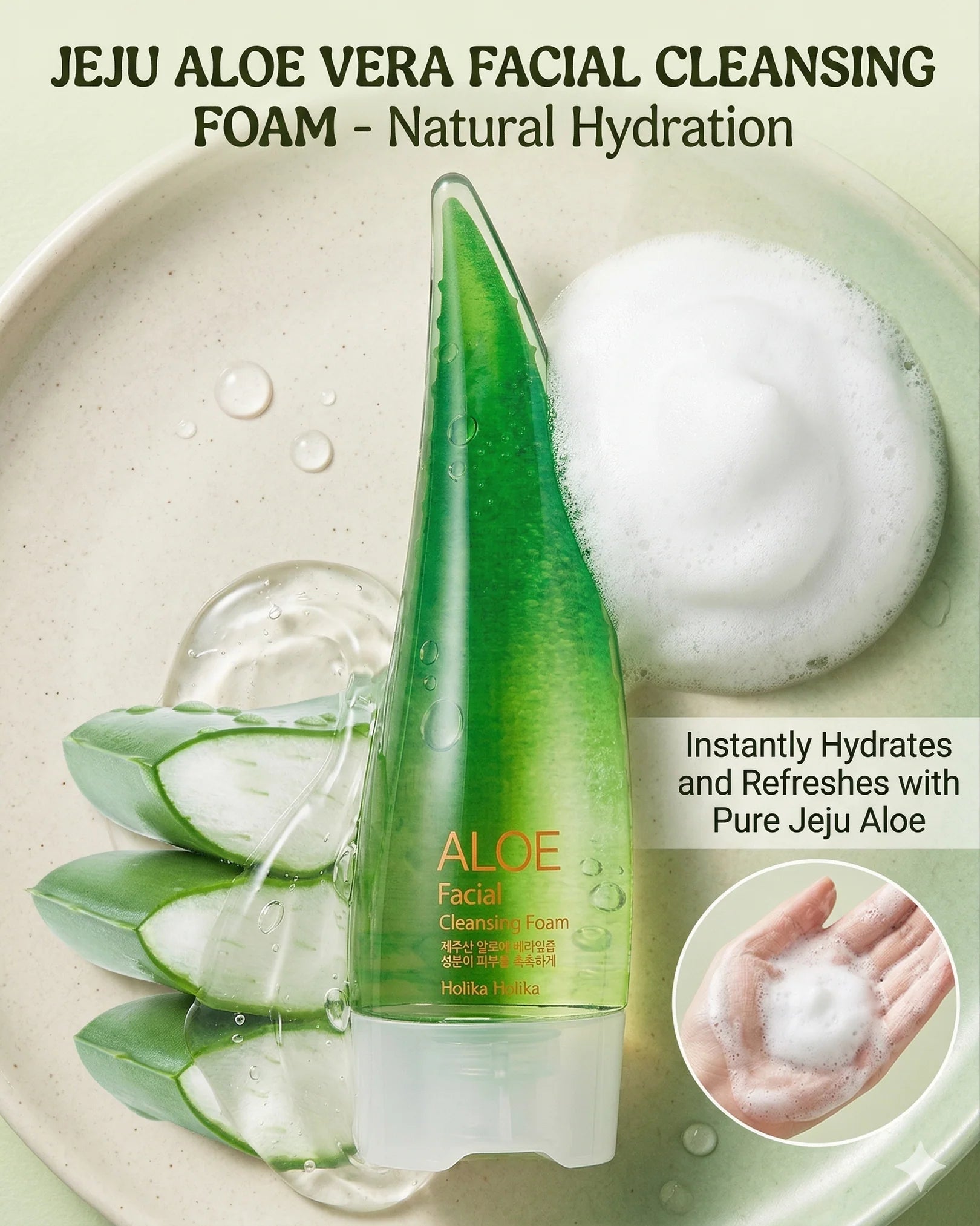 Aloe Facial Cleansing Foam