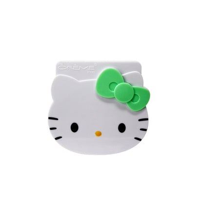 The Crème Shop x Hello Kitty Matcha Blotting Papers + Reusable Compact Mirror (Limited Edition)