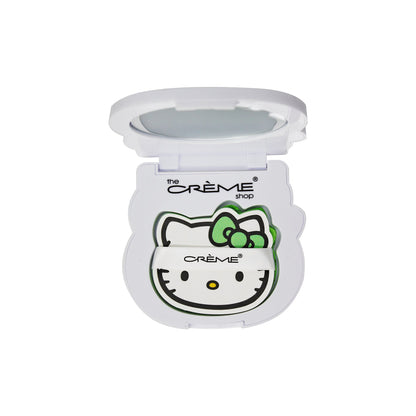 The Crème Shop x Hello Kitty Matcha Blotting Papers + Reusable Compact Mirror (Limited Edition)