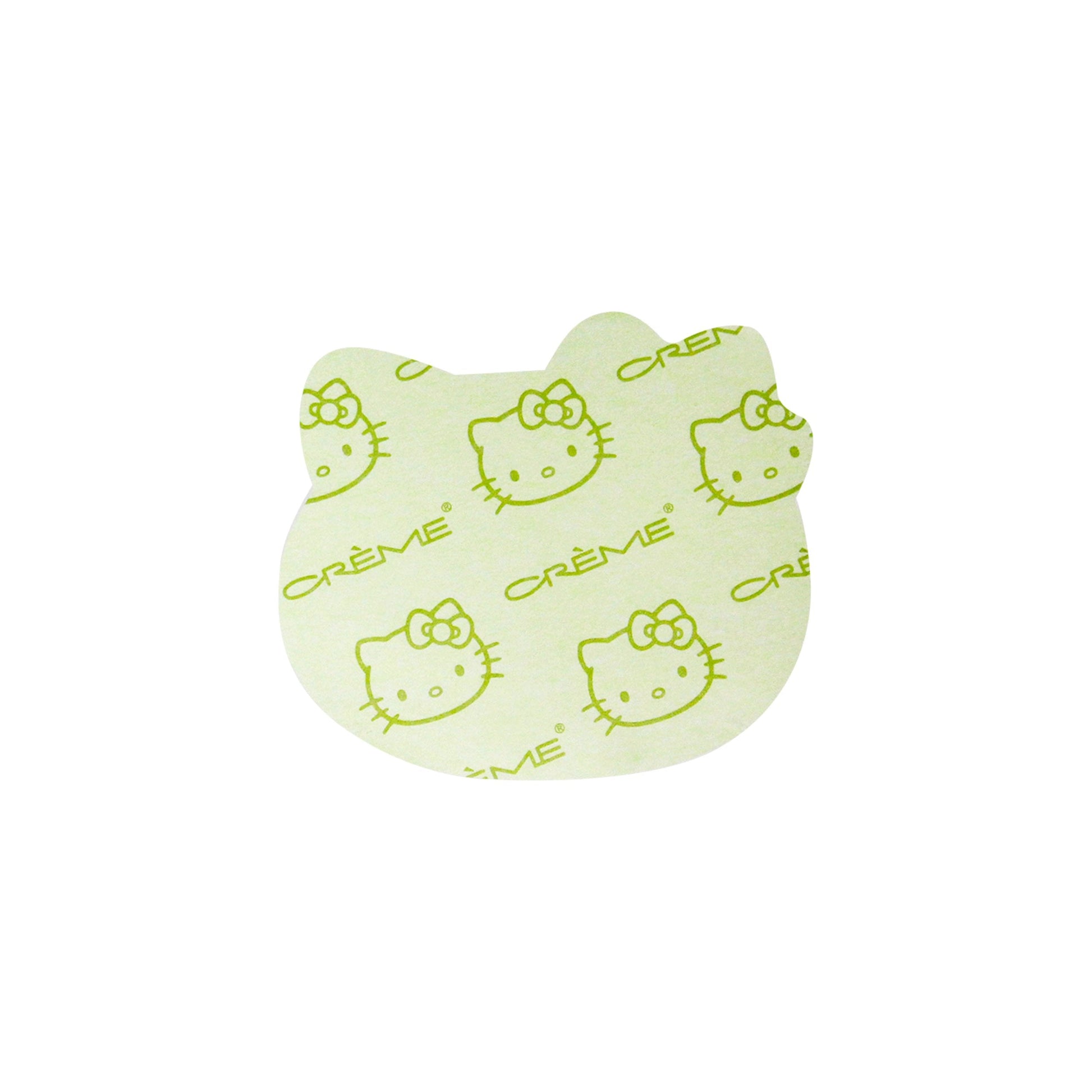 The Crème Shop x Hello Kitty Matcha Blotting Papers + Reusable Compact Mirror (Limited Edition)