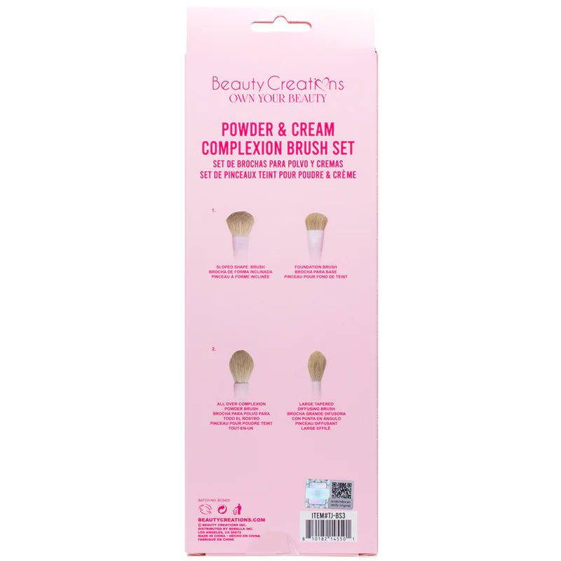 Powder & Cream Complexion Brush Set