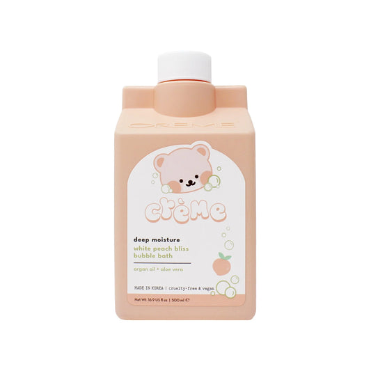 Boba Bears Deep Moisture Bubble Bath - White Peach Bliss