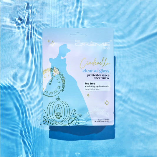 Cinderella Clear As Glass Printed Essence Sheet Mask