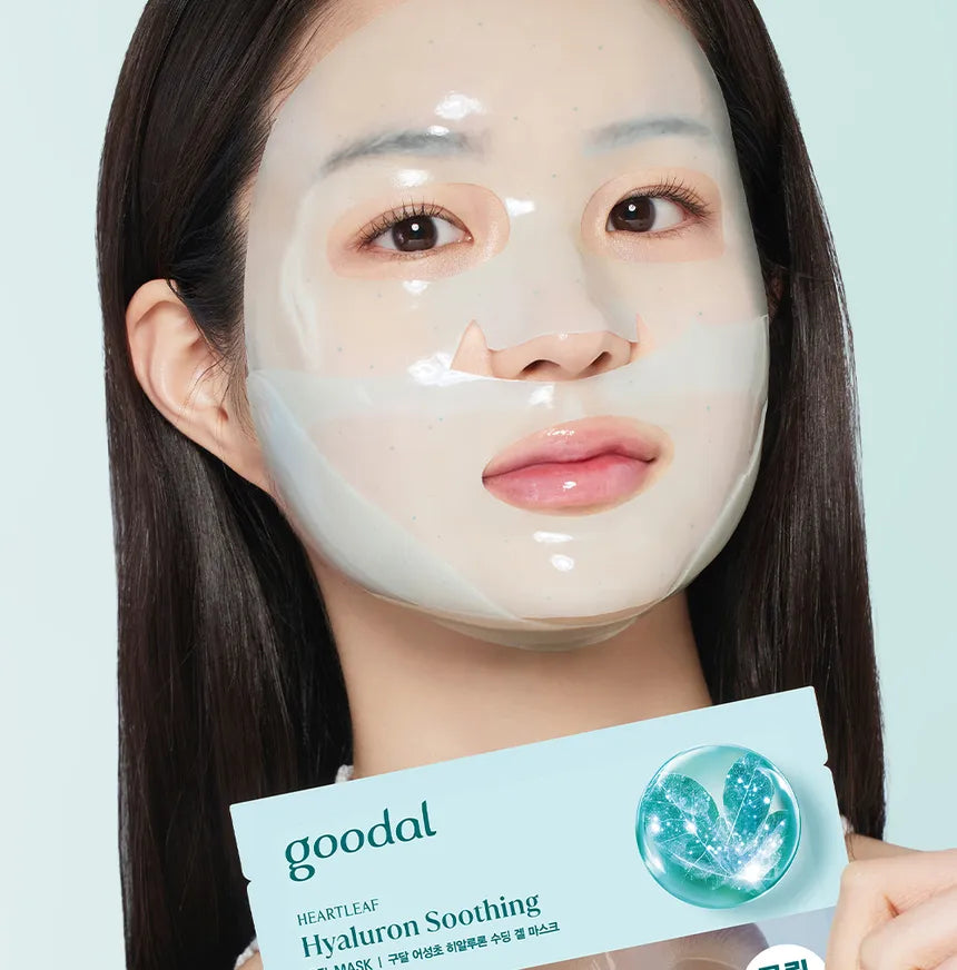 Heartleaf Hyaluron Soothing Gel Mask