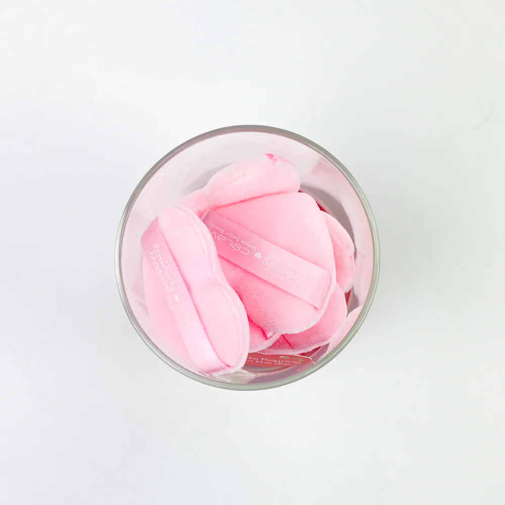 10 PC SHORTCAKE POWDER PUFF STRAWBERRY SHORTCAKE